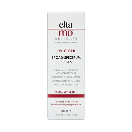Elta MD UV Clear Broad Spectrum SPF 46 Facial Suncreen 1.7oz