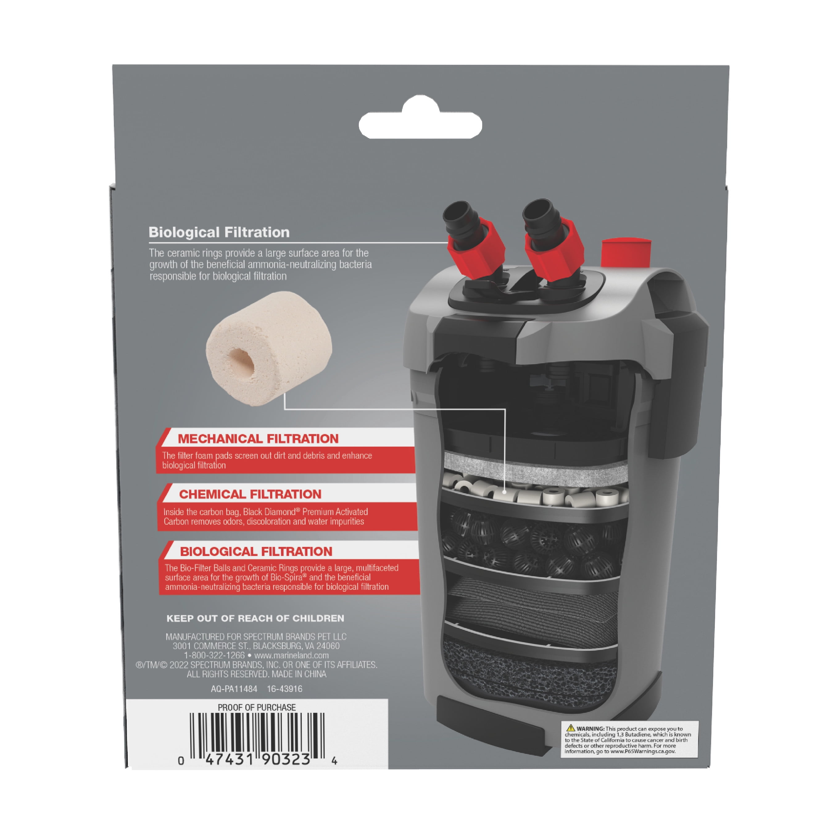 GOLDEAL Bio-Filtermaterial Set – 5 Packungen (2,5 Kg) Mit 12 Medien Für Aquarium & Teich, Verbessert Wasserqualität & Fördert Nützliche Bakterien