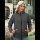 thumbnail image 5 of Chaqueta Impermeable para Mujer, Cortavientos, Impermeable, con Capucha, Plegable y Bolsillos. Gris Oscuro XL, 5 of 9