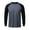 Gray, variant on JTieacloth Thin Tee Shirts Men Men's Fashion Color Blocked Long Sleeved Sports T Shirt Men's Breathable Sports Top