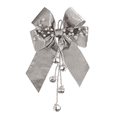 thumbnail image 2 of Christmas Wreath Bows with Jingle Bells 11.8 x 13.7 in Christmas Tree Topper Bow Velvet ​Ribbon Bow Xmas Tree Hanging Ornaments for Home Party Outdoor Indoor Decoratio, 2 of 4