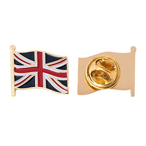 NEW United Kingdom UK Country Flag Lapel Pin Patriotic Badge Brooches Metal 