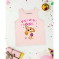 thumbnail image 5 of Gifts for Girls Skye Birthday Girl Tank Top 2nd 3rd 4th 5th Paw Patrol Shirt Summer Toddler Unisex Sleeveless Shirt 5T Light Pink, 5 of 5