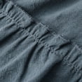 thumbnail image 6 of TRUBKH Linen Pants Women Plain Drawstring Trousers Elastic Ankle Pants Women Flowy Pants Paperbag Pant Long Trousers with Pockets Palazzo Pants Boho Bottoms Drop Crotch Harem Pants Navy L, 6 of 9