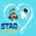 thumbnail image 2 of Girl's Wall-E Star Crossed Duo Graphic Cropped T-Shirt, 2 of 3