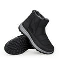 thumbnail image 2 of Xiaoxatg Women's Boots Couples Winter Warm Comfortable On Mid Top Boots for Men and Women 7.5 Black, 2 of 9