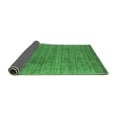 thumbnail image 2 of Ahgly Company Indoor Square Abstract Emerald Green Contemporary Area Rugs, 3' Square, 2 of 4