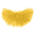 thumbnail image 4 of WTXUE Mini Dresses, Prom Tutu Skirts, Tulle Skirt 6 Layered Tutu Gown Skirt Classic Princess Ballet Skirts Solid Mini Vestidos De Fiesta Largos De Noche Women, Yellow Size L, 4 of 4