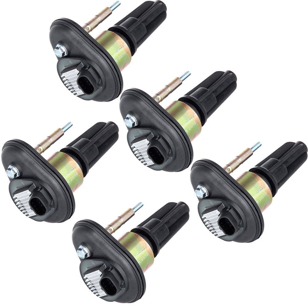 ECCPP Set of 6 Ignition Coils Pack for GMC Chevrolet Buick Isuzu Saab Trailblazer Envoy Rainer Colorado Canyon Envoy Hummer H3 OE Numbers 2.8L 3.5L 4.2L UF303 C1395 (5)