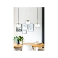 thumbnail image 2 of Living District Baxter 36 Inch Pendant Clear Shade in Satin Gold, 2 of 10