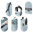 thumbnail image 4 of Insulated Lunch Bag for Work School Picnic Bento Leakproof Handheld Cooler Tote with Refrigerated Compartment, 4 of 7