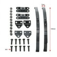 thumbnail image 3 of 1/10 Rock Crawler Hard Leaf Spring Suspension Stainless Steel Bar for D90 RC4WD Axial Truck, 3 of 6