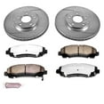 thumbnail image 3 of PowerStop Front Z36 Truck & Tow Carbon-Fiber Ceramic Brake Pad and Drilled and Slotted Rotor Kit Fits: HONDA Select Models K2429-36, 3 of 9
