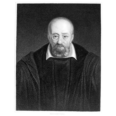 George Buchanan (1506-1582). /Nscottish Humanist And Writer. Line And Stipple Engraving, 19Th Century. Poster Print by (18 x 24)