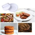 thumbnail image 5 of 4 Packs Plastic Hamburger Press Patty Maker with Non-Stick Design for Stuffed Burgers Dishwasher Safe Kitchen Tool for Grilling & BBQ Lovers, 5 of 7