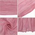 thumbnail image 3 of Cheesecloth Table Runner 6FT Long Boho Gauze Table Runner Rustic Sheer Runner for Wedding Bridal Baby Shower Birthday Party Table Decor Thanksgiving Christmas Decorations, 3 of 3