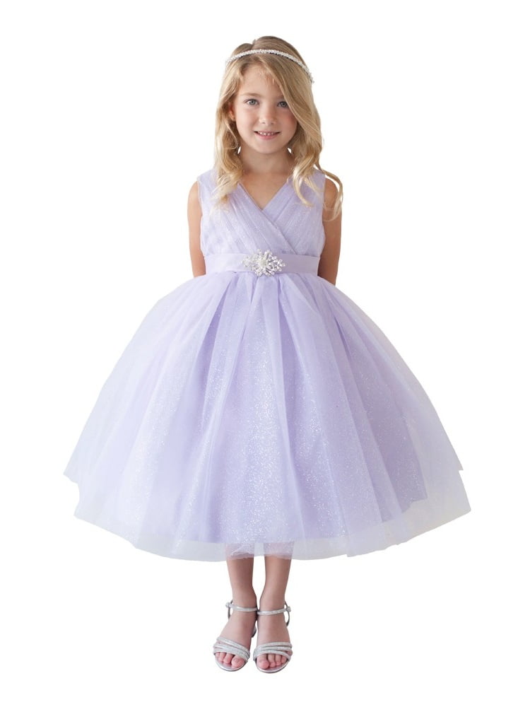 lilac glitter dress