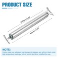 thumbnail image 2 of Stainless Steel Conveyor Roller 2" Diameter 16" Length Gravity Transmission Replacement Part (Silver), 2 of 7