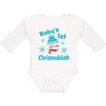 thumbnail image 3 of Inktastic Baby's 1st Chrismukkah with Cute Snowman and Snowflakes Boys or Girls Long Sleeve Baby Bodysuit, 3 of 5
