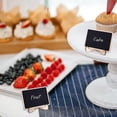 thumbnail image 3 of 20 Pack Mini Chalkboards Signs with Liquid Chalk Marker, Small Wooden, 3 of 5