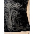 thumbnail image 5 of Summer Bottoming Crop Tops Y2k Aesthetic Tie-dye Print Women Grunge T-shirts 2025 Vintage Slim Harajuku Causal Black Tshirts, 5 of 10