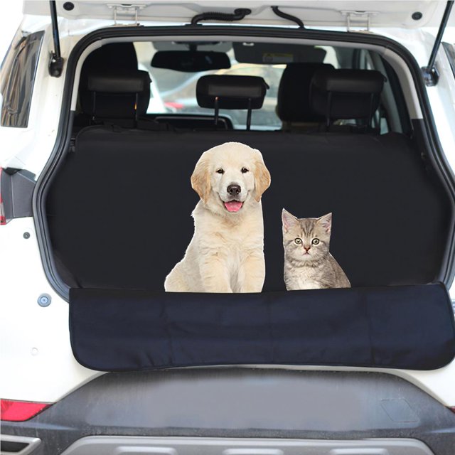 Cubierta De Asiento De Mascota De Tela Oxford Impermeable Protector De Asiento De Perro Resistente Al Desgaste Para Automóvil Al Aire Libre Methold PT001061-00
