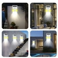 thumbnail image 4 of Solar Motion Sensor Wall Lights With 3 Lighting Modes Waterproof Solar Powered Wall Lights For Decks Fence Garage Barn Patio Yard, 4 of 6