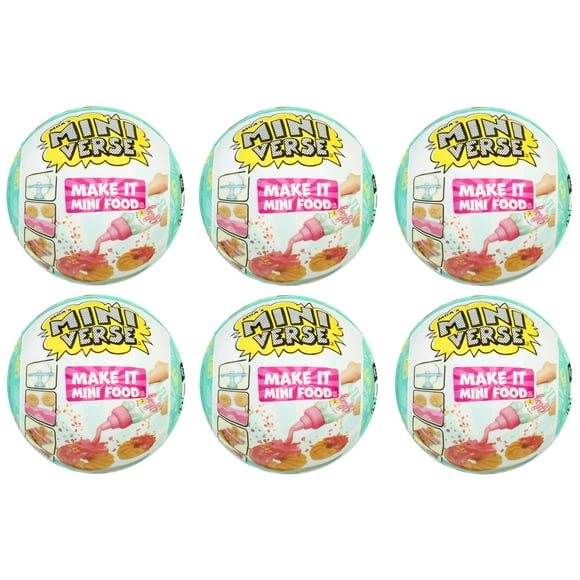 MGA's Miniverse- Make It Mini Foods : Série Café 3B 6PK