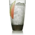 thumbnail image 2 of Classic Smoke Drinking Glasses Round Tumbler Cups Set of 2 - 18 Oz Dishwasher Safe, 2 of 4