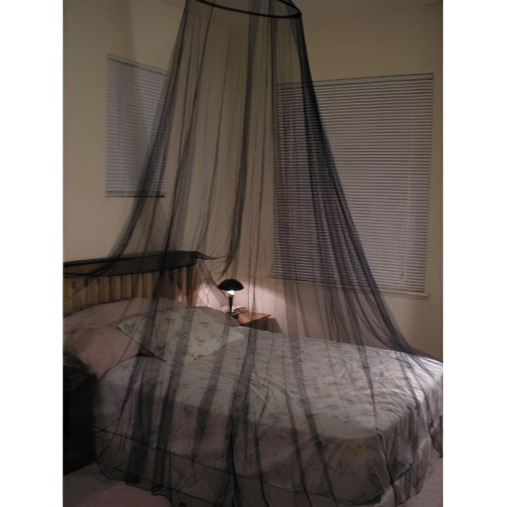OctoRose® Round Hoop Bed Canopy Mosquito Net Fit Crib, Twin, Full, Queen, King