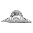 thumbnail image 6 of Mainstays Silver Disco Cowgirl Hat Decorative Figurine, 7.5" L x 8" W x 4.25" H, 6 of 8