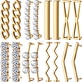thumbnail image 2 of Uds. De cordones de zapatos de moda, hebilla de cordones de Metal para decoración, accesorios para zapatos DIY para mujer y niña, cordones de zapatos con diamantes de imitación brillantes, ClipsChina Gao Jinjia LED, 2 of 2