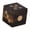 Yellow Tiger Stone, variant on Natural Crystal 6 Sided Round Corner Dices Mult Sided Role Playing Dices for Table Game, Classroom Teaching Easy to Use