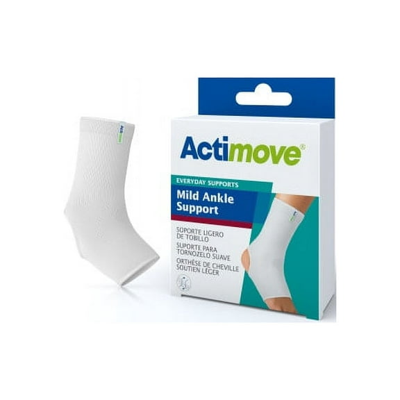 Actimove Everyday Supports Mild Ankle Support White Small