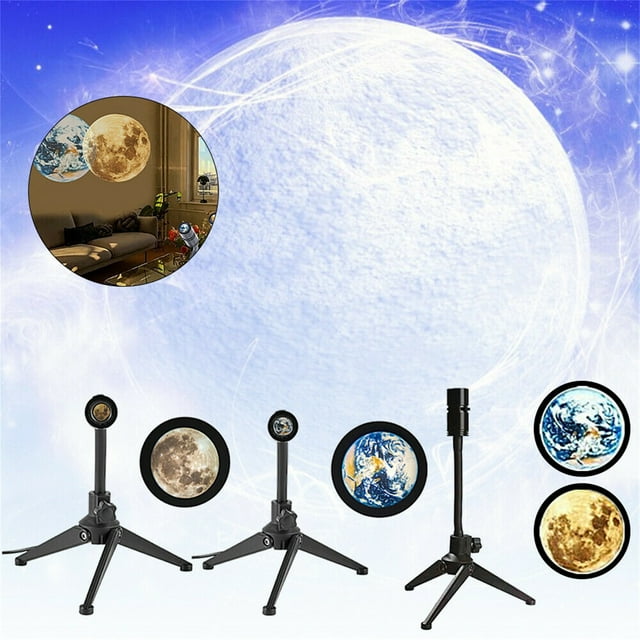 Awdenio Night Light -Starry Sky Projection Moon Spotlight Room Creative Atmosphere Light