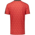 thumbnail image 4 of High Five 322980.70E.XL Adult Hypervolt Jersey, Scarlet Print & Black - Extra Large, 4 of 5