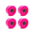 thumbnail image 2 of fastboy 4 Pcs Roues de Remplacement pour Patins à Roulettes Accessoires Modifiés Roues Épaisses pour Patins à Roulettes avec Roulements Accessoire de Sport Rose Rouge, 2 of 8