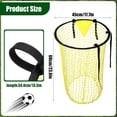 thumbnail image 2 of 2 Pcs Soccer Target Net Foldable Soccer Net Portable Goal Football Goal Target Net for Outdoor Football Shooting Accuracy Practice, 2 of 7