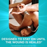 BAND-AID Brand Hydro Seal Hydrocolloid Bandages, Large, 6 Count