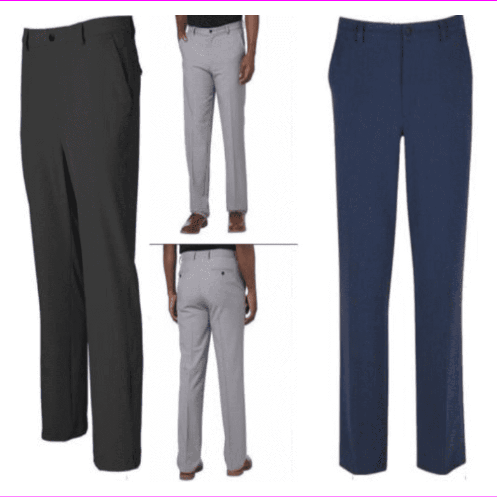 Greg Norman Men's Performance 5 Pocket Pant - Microfiber Luxury Feel, Comfort Stretch - Dark Blue 40W X 29L