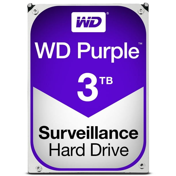 Disco Duro Western Digital Purple 3TB SATA 6Gb/s 3.5"