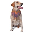 thumbnail image 6 of Dog Bandanas, Lavender Flowers Apricot Adjustable Dog Scarf Triangle Bib Handkerchief Accessories for Small Medium Large Dogs, Cats, Pets, 6 of 6