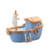 thumbnail image 1 of Piggy Bank Pirate Ship Money Bank Unbreakable Plastic Coin Bank Money Boxes Kids Pirate Ship Toys Sailboat Statue Model For Birthday, 1 of 5