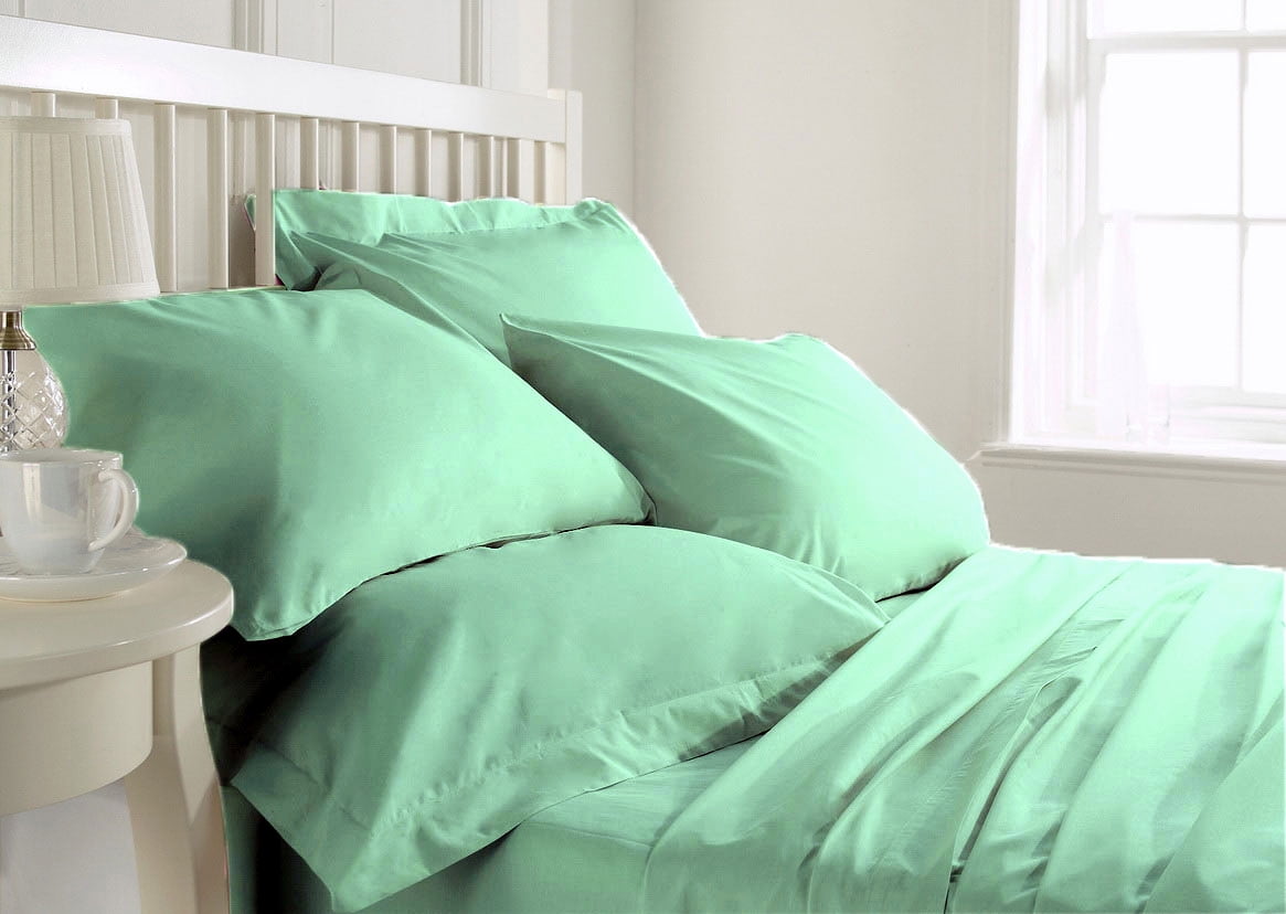 Linen Shoppe Italian Finish 400 TC Egyptian Cotton bed Sheet Set comes