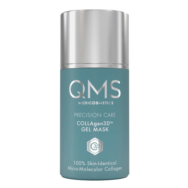 QMS Medicosmetics PRECISION CARE COLLAgen3D Gel Mask - Revolucionario cuidado de la piel facial antienvejecimiento que reduce visiblemente y mensurablemente las arrugas y contrarresta los signos de en