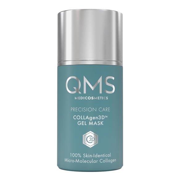 QMS Medicosmetics PRECISION CARE COLLAgen3D Gel Mask - Revolucionario cuidado de la piel facial antienvejecimiento que reduce visiblemente y mensurablemente las arrugas y contrarresta los signos de en