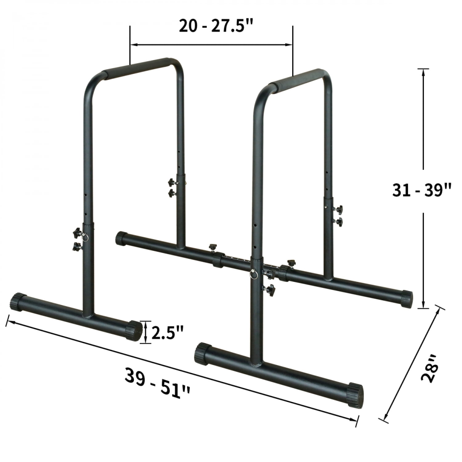 Power Tower Dip Station with Pull Up Bar and Detachable Weight Bench 550 LBS Heavy Duty Adjustable Multi-Function Home Gym Fitness Equipment for Full Body Training