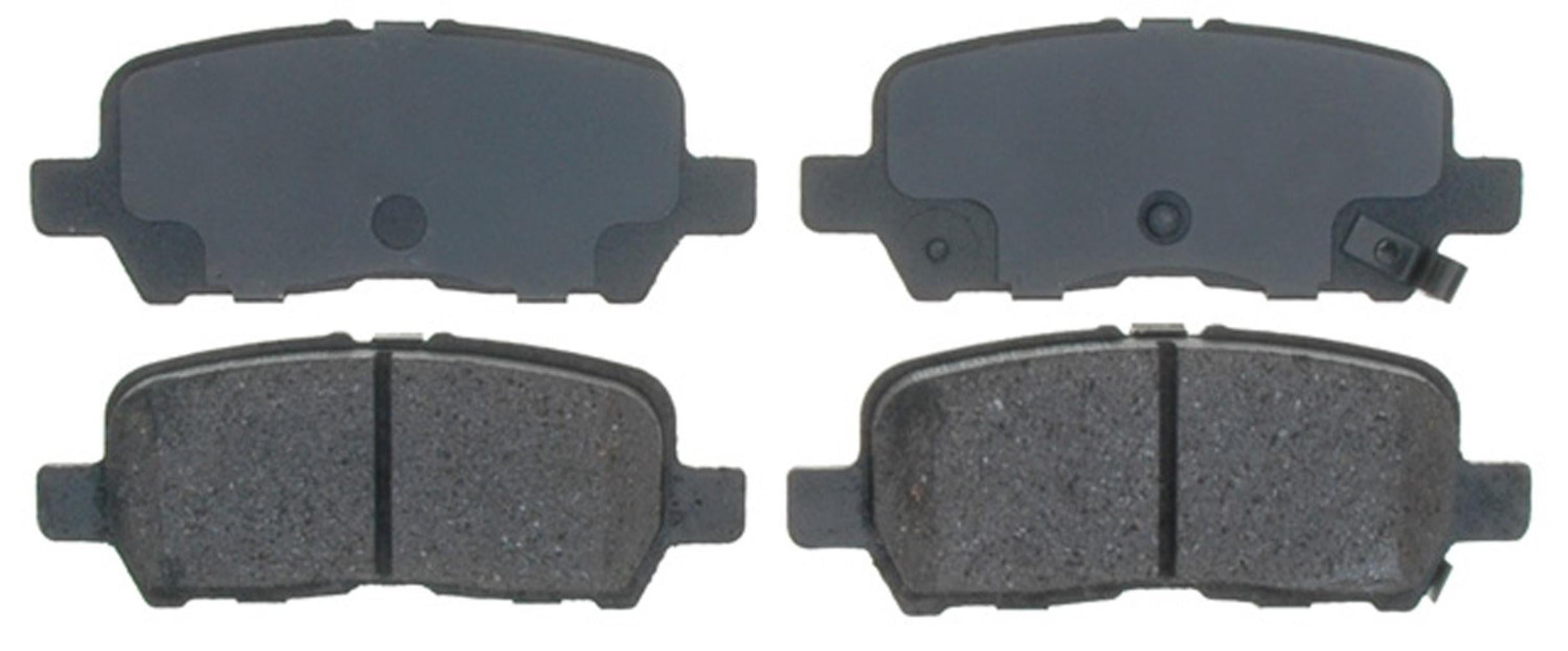 14D999CH Advantage Ceramic Rear Disc Brake Pad Set with Hardware