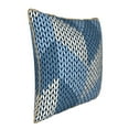 thumbnail image 2 of Haiem Cozy Knitted Blue Chevron Print Velvet Soft Solid Decorative Square Throw Pillow Covers Set with Elegant Piping Christmas Cushion Case for Sofa Bedroom Car-18"x18", 2 of 8