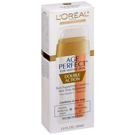L'Oréal Paris Age Perfect Skin Supporting Cream with Tone Brightener, 1 Fl. Oz.